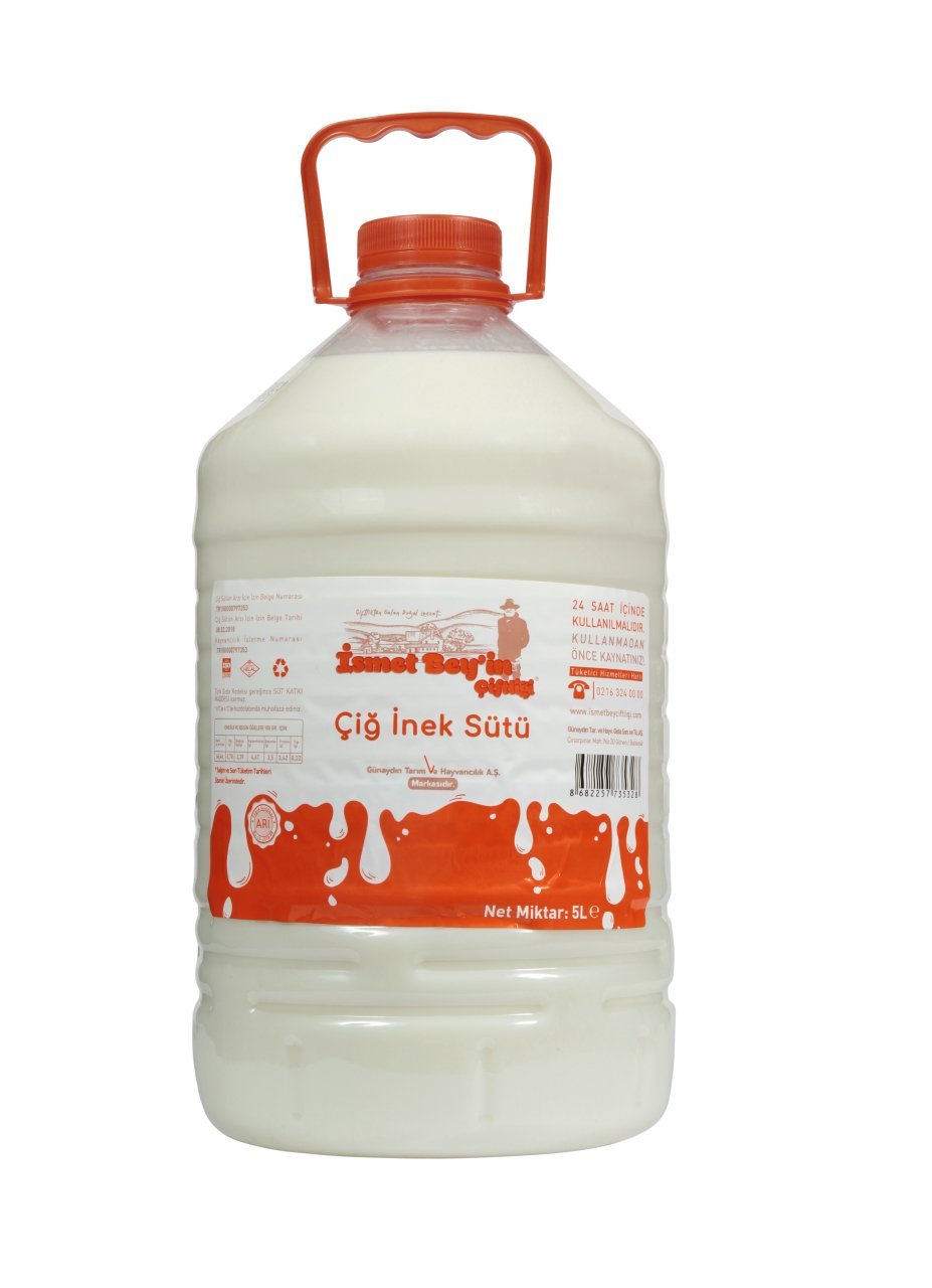 ÇİĞ SÜT 5 Litre